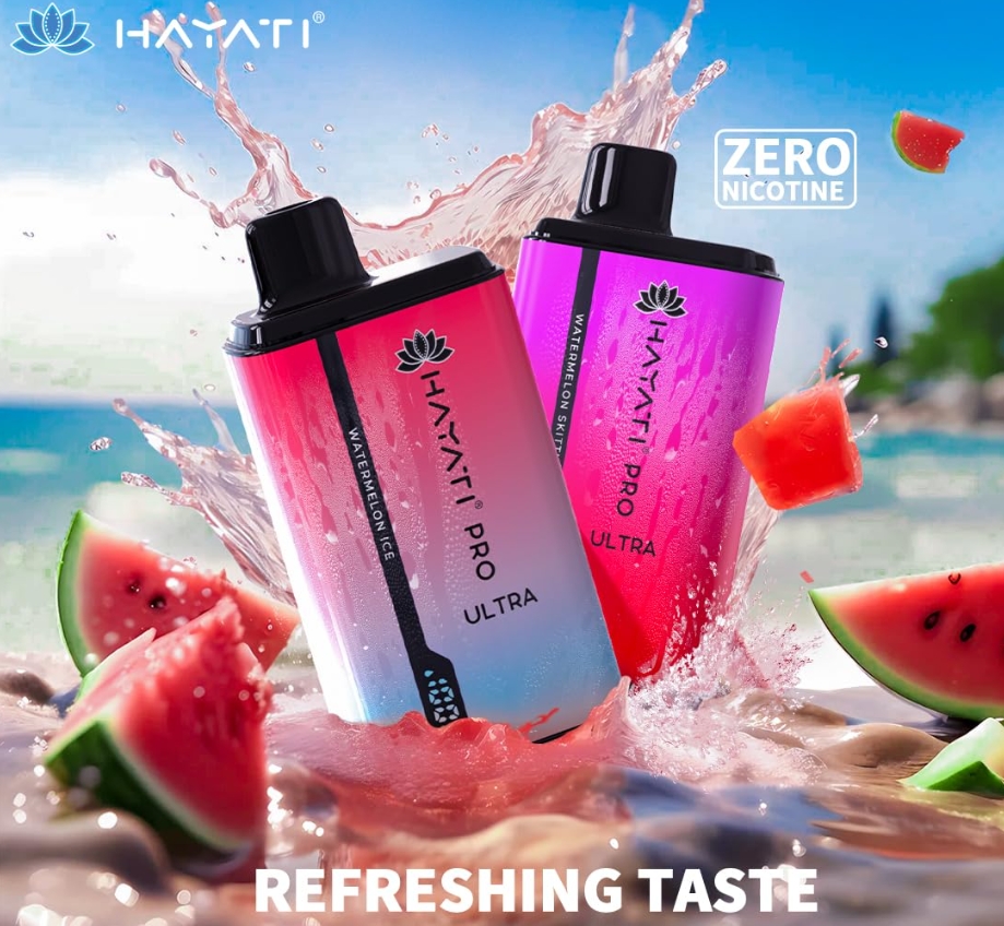 Hayati Pro Ultra 15000 Puffs Vape &ndash; Fruktbombe & Jordb&aelig;r Watermelon Bubblegum: N&aring;r smak m&oslash;ter utholdenhet i 2025